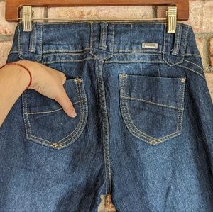 🍑 Diamante Blue Skinny Jeans 13 Women's 12